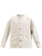 Toogood - Harvester Cotton-blend Canvas Jacket - Mens - Light Grey