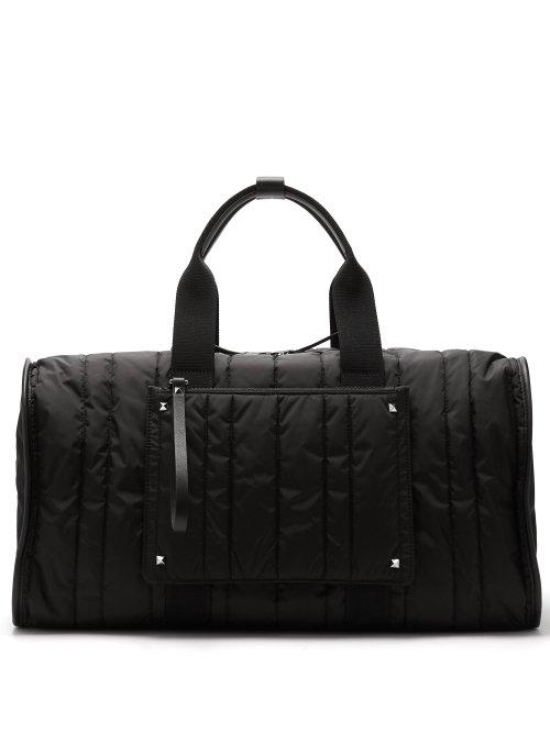 Matchesfashion.com Valentino - Padded Holdall - Mens - Black