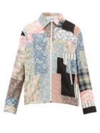 Matchesfashion.com Loewe - Paisley And Floral Patchwork Cotton Blend Jacket - Mens - Multi