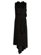 Vetements Sleeveless Wraparound Jersey Dress
