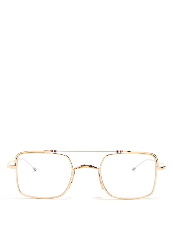 Thom Browne Aviator-frame Glasses