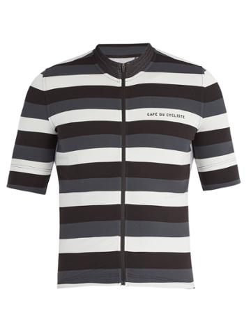 Café Du Cycliste Francine Breton Zip-through Cycle Top