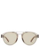 Matchesfashion.com Dior Homme Sunglasses - Diorfraction5 Aviator Sunglasses - Mens - Clear