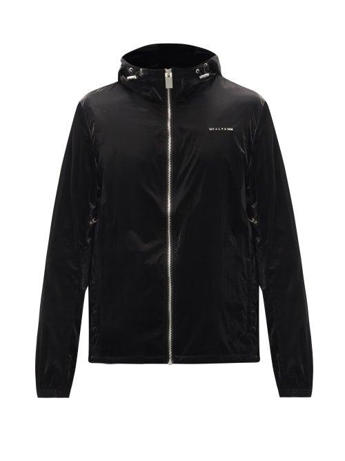 Matchesfashion.com 1017 Alyx 9sm - Nightrider 3d-logo Tumbled-shell Jacket - Mens - Black