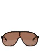 Gucci - Navigator Acetate Sunglasses - Mens - Brown