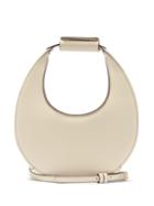 Matchesfashion.com Staud - Moon Mini Leather Shoulder Bag - Womens - Cream