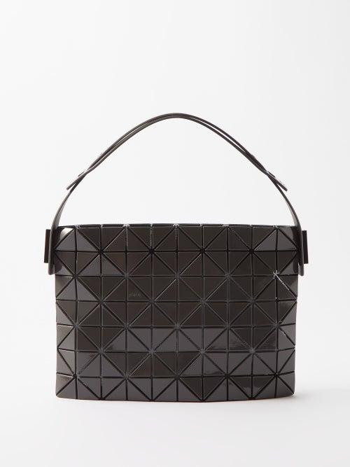 Bao Bao Issey Miyake - Baguette Small Pvc Shoulder Bag - Womens - Dark Grey
