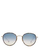 Garrett Leight Paloma 50 Round-frame Sunglasses