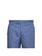 Matchesfashion.com Frescobol Carioca - Ipanema Print Tailored Swim Shorts - Mens - Navy