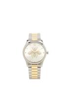Matchesfashion.com Gucci - G-timeless Stainless-steel & Gold Pvd Watch - Womens - Silver