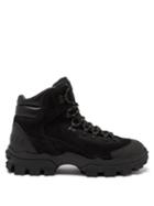 Matchesfashion.com Moncler - Herlot Lace-up Suede Boots - Mens - Black