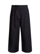 Tibi Sam Wide-leg Cropped Jeans