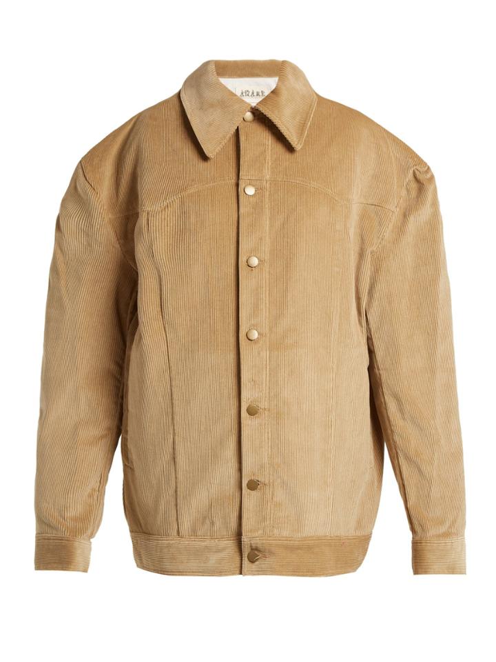 A.w.a.k.e. Oversized Cotton-corduroy Jacket