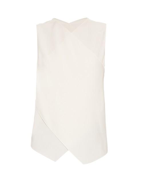 Maison Rabih Kayrouz Crossover-back Crepe Top
