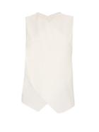 Maison Rabih Kayrouz Crossover-back Crepe Top