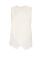 Maison Rabih Kayrouz Crossover-back Crepe Top