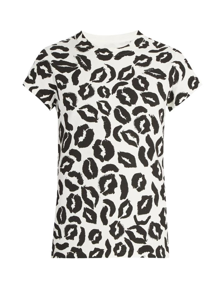 Maison Margiela Lip-print T-shirt