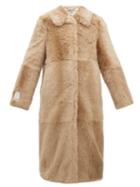 Matchesfashion.com Stella Mccartney - Alter Faux Fur Coat - Womens - Beige