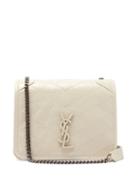 Matchesfashion.com Saint Laurent - Niki Mini Leather Cross Body Bag - Womens - White