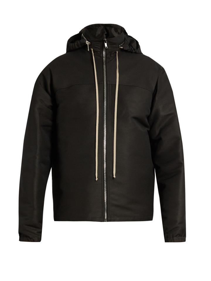 Rick Owens Hooded Bomber Jacket