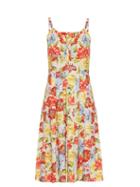 Matchesfashion.com Emilia Wickstead - Juliet Floral Print Dress - Womens - White Multi