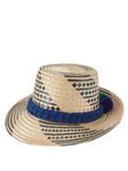 Yosuzi Kaikai Pompom-embellished Straw Hat