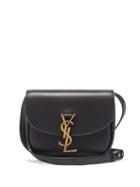 Ladies Bags Saint Laurent - Kaia Small Ysl-plaque Leather Cross-body Bag - Womens - Black