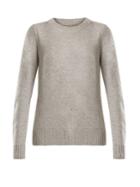 Burberry Crew-neck Cashmere Knit Sweater