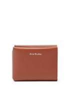 Matchesfashion.com Acne Studios - Logo-debossed Tri-fold Leather Wallet - Womens - Tan