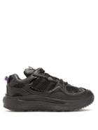 Matchesfashion.com Eytys - Jet Turbo Exaggerated Sole Leather Trainers - Mens - Black