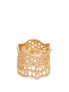 Aurélie Bidermann Fine Jewellery Diamond, Aquamarine & Yellow-gold Ring