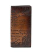 Berluti Santal Bi-fold Leather Travel Wallet