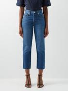 Frame - Le Original Straight-leg Jeans - Womens - Mid Denim