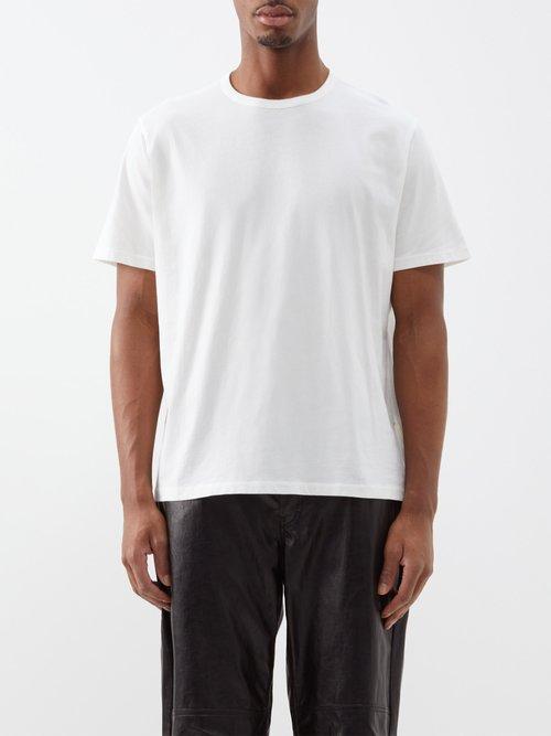 Our Legacy - Crew-neck Cotton T-shirt - Mens - White