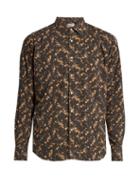Bevilacqua David Rose-print Cotton Shirt