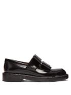 Marni Bow-detail Leather Loafers