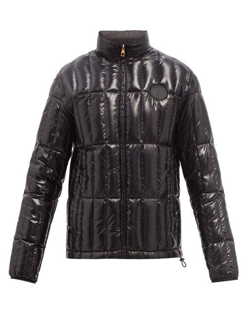 Dunhill - Glossed Quilted Down Jacket - Mens - Black