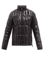 Dunhill - Glossed Quilted Down Jacket - Mens - Black