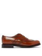 Matchesfashion.com Church's - Burwood Antiqued Leather Oxford Shoes - Womens - Tan