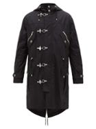 Matchesfashion.com Balmain - Hooded Parka - Mens - Black