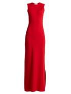 Matchesfashion.com Esteban Cortzar - Cut Out Stretch Knit Dress - Womens - Red