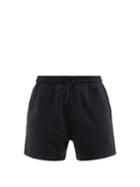 Cdlp - Embroidered Recycled And Organic Cotton Shorts - Mens - Black