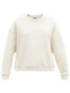 Matchesfashion.com Vika 2.0 - Organic-cotton Jersey Sweatshirt - Womens - Cream