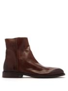 Matchesfashion.com Paul Smith - Billy Zipped Leather Boots - Mens - Brown