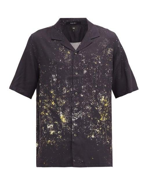 Matchesfashion.com Ksubi - Acid Painter Twill Shirt - Mens - Multi