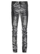 Saint Laurent Skinny Sequinned Jeans
