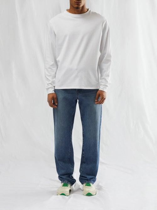 The Row - Enriques Jersey Long-sleeved T-shirt - Mens - White