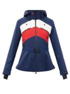 Matchesfashion.com Perfect Moment - Niseko Belted Soft-shell Hooded Ski Jacket - Womens - Navy