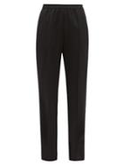 Matchesfashion.com Maison Margiela - Wool Blend Tailored Trousers - Womens - Black