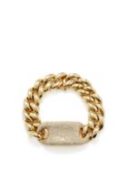 Shay - Id Diamond & 18kt Gold Bracelet - Womens - Yellow Gold